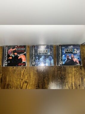 Lot #21 - PlayStation Smack Down Bundle